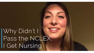 DR026:Why Didn't I Pass the NCLEX, I Get Nursing