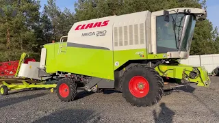 Комбайн зернозбиральний Claas Mega 350 🔥 Стан ідеал 2007 року