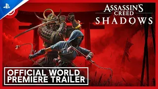Assassin's Creed Shadows | Cinematic World Premiere Trailer | PS5