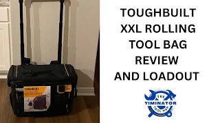 Toughbuilt Massive Mouth XXL Rolling tool bag        #toughbuilt, #thetiminatorthetoolman