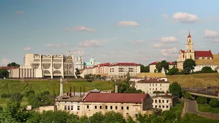 Гродно, Беларусь. видео 4K.