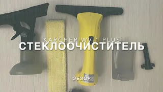 Ручной стеклоочиститель Karcher WV1 Plus обзор/ Как сэкономить время на уборке