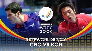 Zoran Primorac vs  Joo Sae Hyuk  | 2006 World Table Tennis Championships (MT QF)