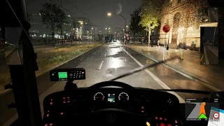 The Bus - Night Rain Gameplay (PC UHD) [4K60FPS]