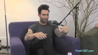 Adam Levine Talks Vitalii Sediuk who stole his GRAMMY seat