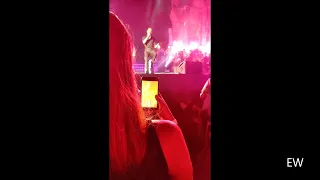 My video from 4th row: She is always a woman, Gianluca Ginoble, Il Volo, Taormina, 23 July 2019.