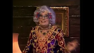 Dame Edna sings ‘The Happy Wanderer’