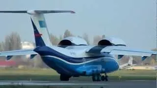 взлёт Ан-72 (TAKE OFF Antonov An-72)