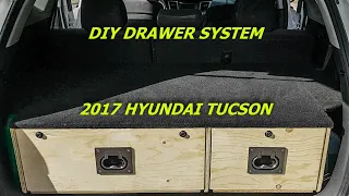 DIY Drawers for SUV/CUV - 2017 Hyundai Tucson - Part 1
