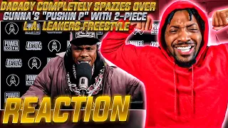 DA BABY SPAZZES ON LA LEAKERS  "PUSHIN P" FREESTYLE (REACTION!!!)