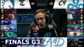 Team Liquid vs Cloud 9 - Game 3 | Grand Finals S8 NA LCS Summer 2018 | TL vs C9 G3