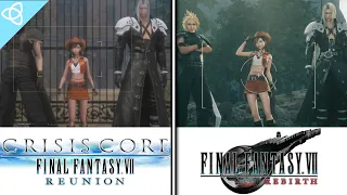 Final Fantasy VII Rebirth vs. Crisis Core Reunion (Spoilers) | Side by Side