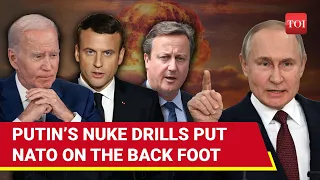 Putin's Nuclear Drill Orders Spooks NATO; Bloc Drafts New Policy Amid Macron's War Cry I Report