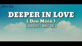 Deeper In Love-Don Moen | Karaokey No Vocal