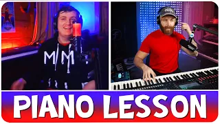 I Gave a Spontaneous Piano Lesson on OmeTV!
