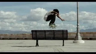 Street Skating in Sardinia - Korahn Gayle 2013