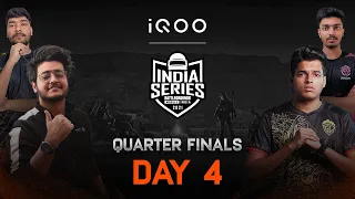 [English] Quarter Finals Day 4 | iQOO BATTLEGROUNDS MOBILE INDIA SERIES 2021