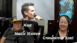 Muse Like Your'e in the Middle of the Crowd - Muscle Museum -Grandparents from Tennessee (USA) react