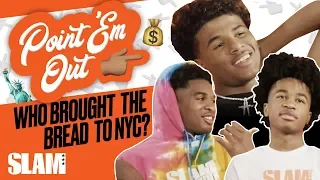 HS Hoopers Brought BANDS to NYC?! 💰 | SLAM Point 'Em Out