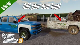 How to add a logo to any mod in Farming Simulator 2019