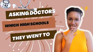 Does the high school you go to determine whether or not you get into medschool? 🇿🇦 |Dr Ann