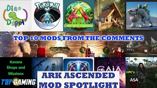 Your top 10 Mod suggestions! Ark Ascended Mod Spotlight - Building, storage, weapons, and dino mods!