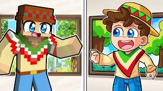 ¡PASO Minecraft PERO es un DIBUJO! 😲🎨📏 SILVIOGAMER MINECRAFT PERO