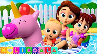 Swimming Song | Nursery Rhymes | 3D & 2D Animation