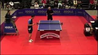 Men's Singles QF: Timothy Wang vs. Daniel Seemiller - 2012 US National Championships