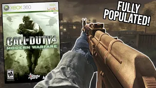 The OG Call Of Duty 4 Is SUPER POPULATED In 2023.. (XBOX)