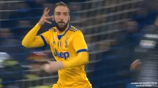Napoli-Juventus 0-1 - GOL di GONZALO HIGUAIN - Radiocronaca di Francesco Repice (1/12/2017)