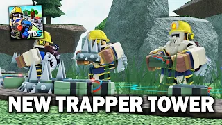 New Trapper Tower Is Here! Tower Defense Simulator Update | Roblox