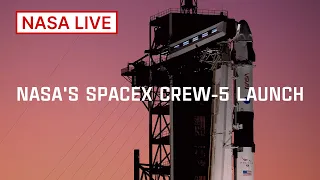 NASA's SpaceX Crew-5 Mission Launches to the Space Station (Official NASA Broadcast)