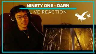 NINETY ONE - DARN MUSIC VIDEO Reaction 「TMF (AAA)」