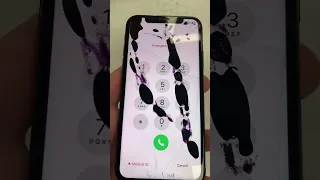 iPhone X display Black spot’s.