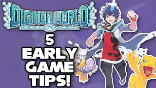 Digimon World Next Order - Early Game Tips and Tricks For Success!