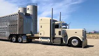 Heavy Livestock Haul - (Peterbilt 389) - Detroit Power - American Truck Simulator