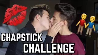 CHAPSTICK CHALLENGE WITH BOYFRIEND! w/ ItsJustNick