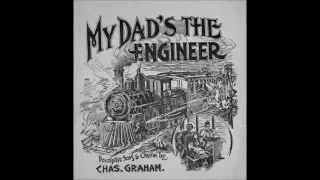 Kansas City Talking Machine Company brown wax cylinder "My Dad`s The Engineer" 1898 Frank Butts