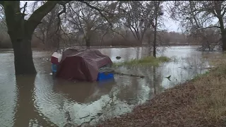 Waste From Homeless Camps Ending Up In Local Waterways After Storms