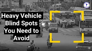 Heavy Vehicle Blind Spots You Need to Avoid || Pedestrian Safety || Cyberabad Traffic Police