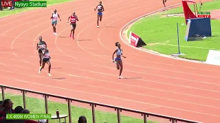 Botswana beat Kenya 4X400m Relays Women Final: National Athletic Championships 2023