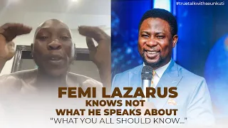 Femi Lazarus knows not what he speak about!  - Seun Kuti