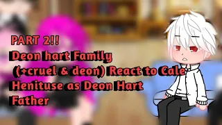 Deon Hart family (+Cruel & Deon) React to Cale Henituse as Deon Hart Father |PART 2| (*read deks*)!