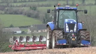 Spring Tillage 2022 John Deere & New Holland Ploughing