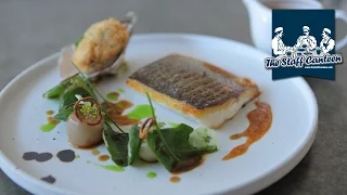 Pan fried sea bass and brown butter sauce recipe