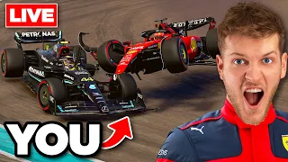 100% Full Miami Grand Prix Vs Viewers! F1 23 Online Races | LIVE