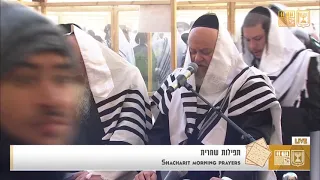 Birkat Kohanim (Priestly Blessing) Pesach -ברכת כהנים ברחבת הכותל - י"ז ניסן פסח תשפ"א |2021