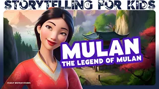 Mulan’s Brave Journey: Mulan Saves China | Disney's Mulan Retold for Kids | Soothing Bedtime Story