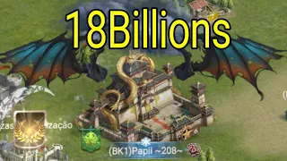 NEW TOP 1 - 18BILLIONS OF POWER - Clash Of Kings (Monsters).